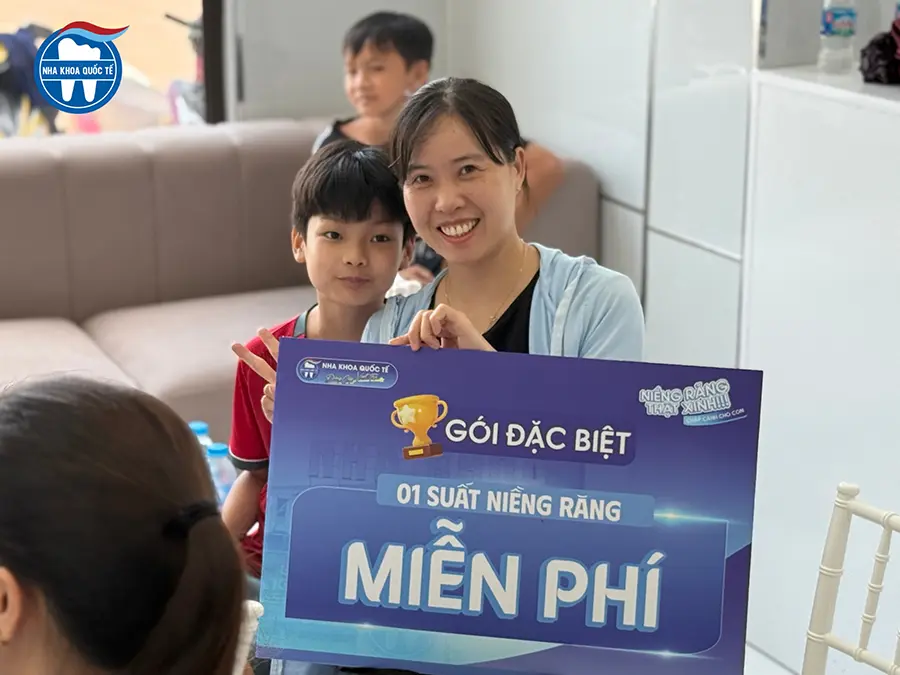 giải đặc biệt niềng răng miễn phí