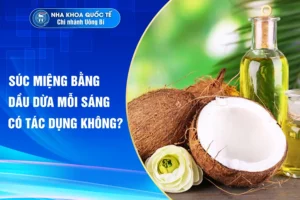 súc miệng dầu dừa