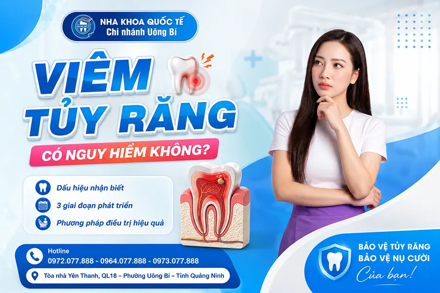 viêm tủy răng có nguy hiểm ko